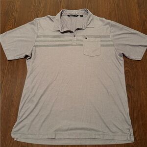 Travis Mathew Men's Purple Polo Shirt